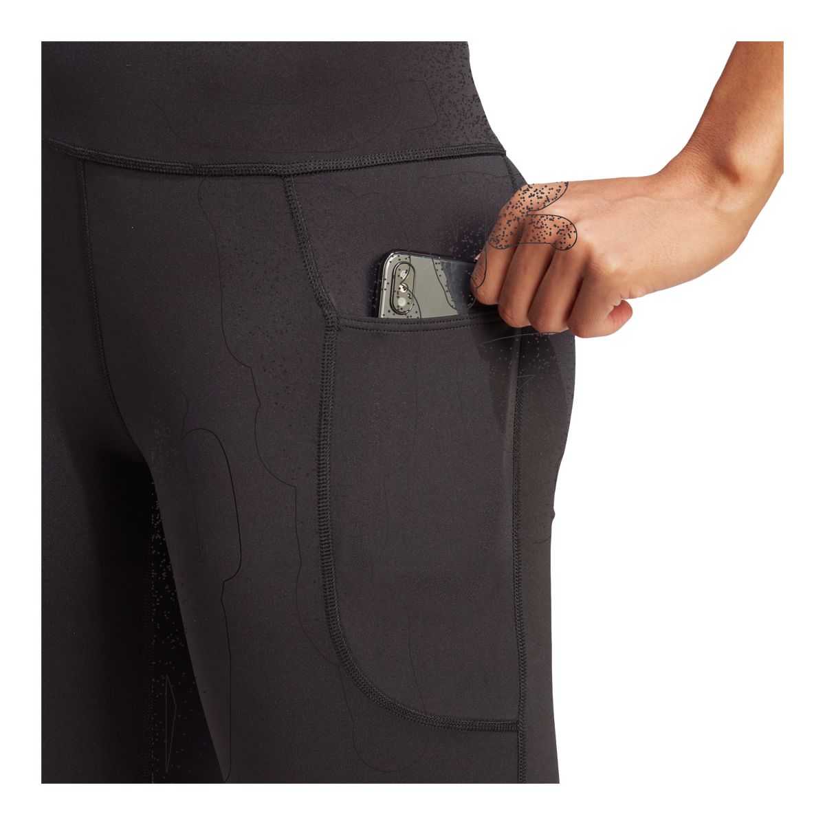adidas Women's Plus Size Dailyrun 7/8 Tights