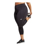 adidas Women's Plus Size Dailyrun 7/8 Tights Front_Angled_Left