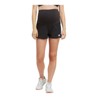 adidas Women's Maternity Pacer Shorts Front_Flat
