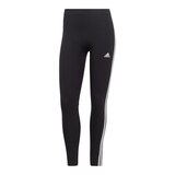 adidas Women's 3-Stripe High Waist Leg Tights Front_Three_Fourths_Angled_Left