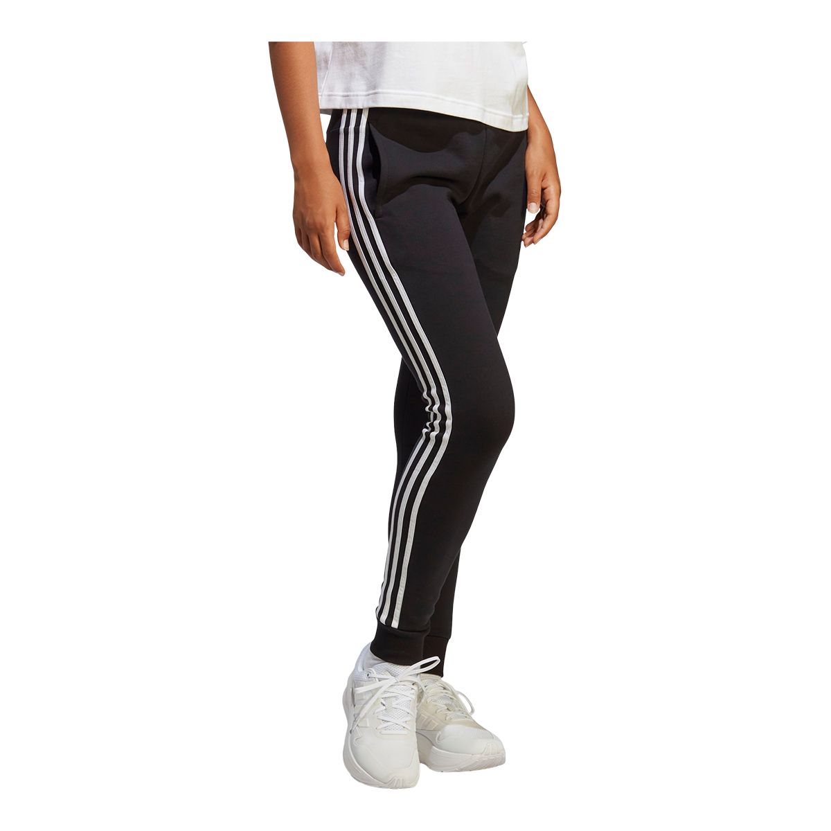 adidas Women's 3-Stripe French Terry CF Pants