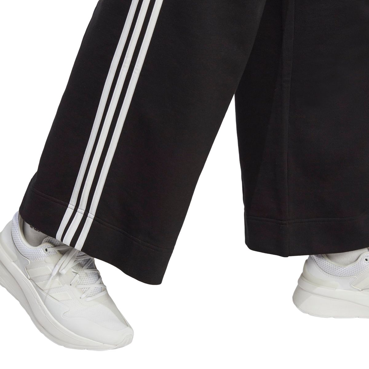 adidas Women's 3-Stripe French Terry CF Wide Pants