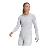 adidas Women's Run OTR Long Sleeve T Shirt Front_Angled_Left