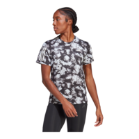 adidas Women's Run OTR Cooler T Shirt Front_Flat