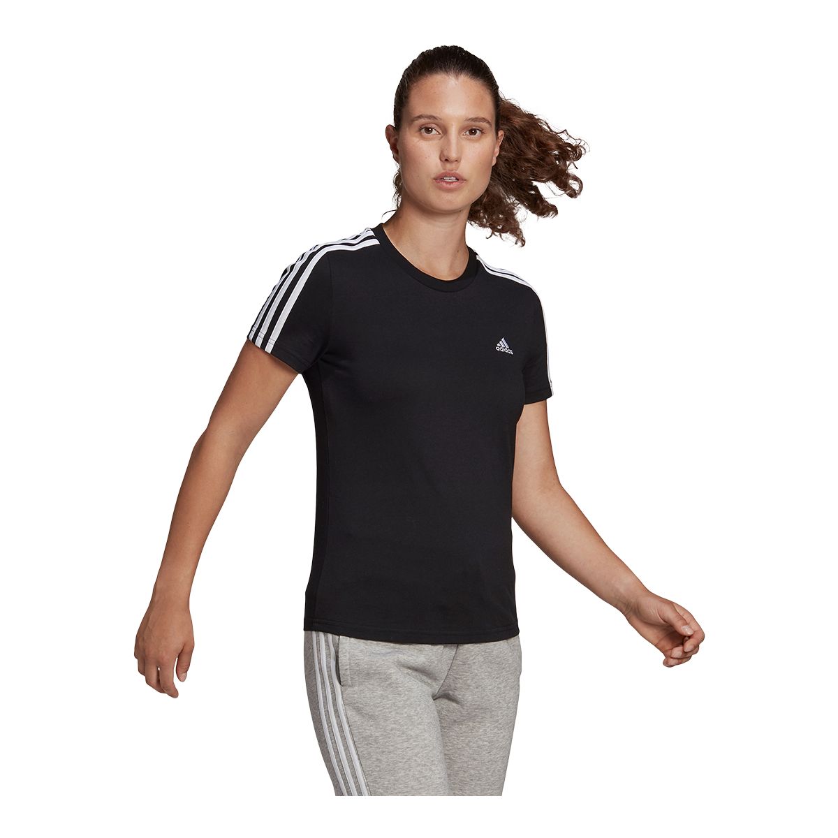 adidas Women's 3-Stripe T Shirt