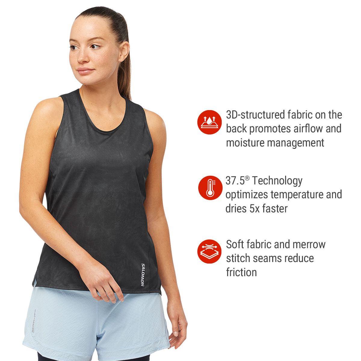 Salomon Women's Sense Aero Tank