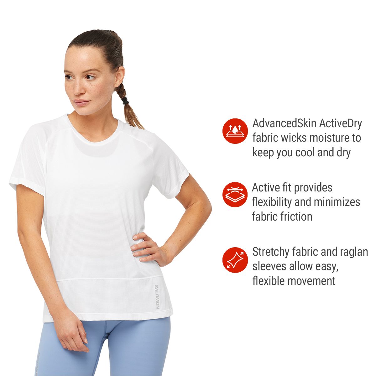 Salomon Women's Cross Run T-Shirt