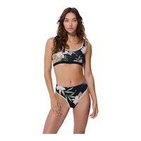 Everyday Sunday Women's Los Cabos Reversible Crop Tank Front_Flat