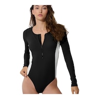 Everyday Sunday Women's Los Cabos One Piece Rashguard Front_Angled_Left