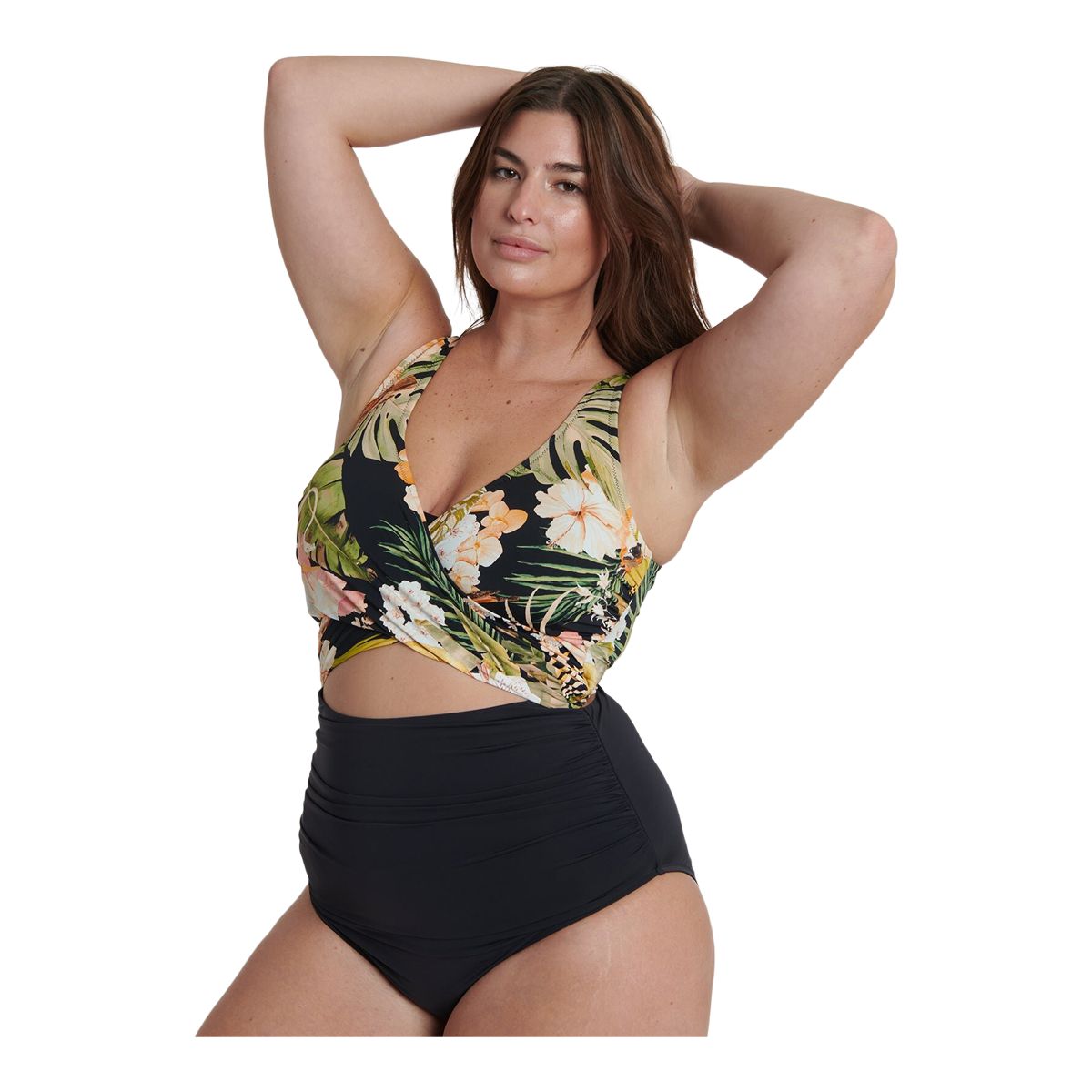 Everyday Sunday Women's The Wrap Tank One Piece Swimsuit