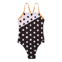 Speedo Women's Printed One Back One Piece Swimsuit Front_Flat