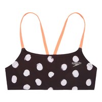 Speedo Women's Strappy Bikini Top Front_Flat