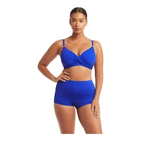 Sea Level Women's Essentials Twist Front DD/E Cup Sports Bra Front_Flat