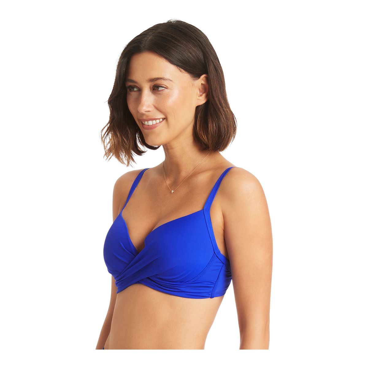 Sea Level Women's Essentials X-Front Moulded Bra