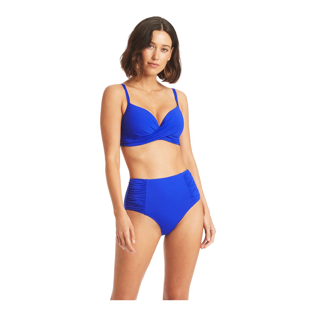 Sea Level Women's Essentials X-Front Moulded Bra