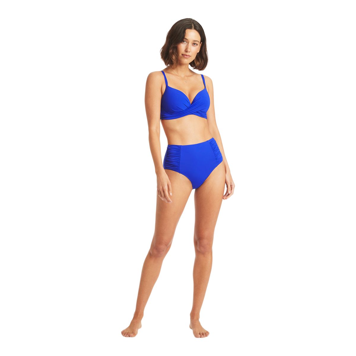 Sea Level Women's Essentials X-Front Moulded Bra