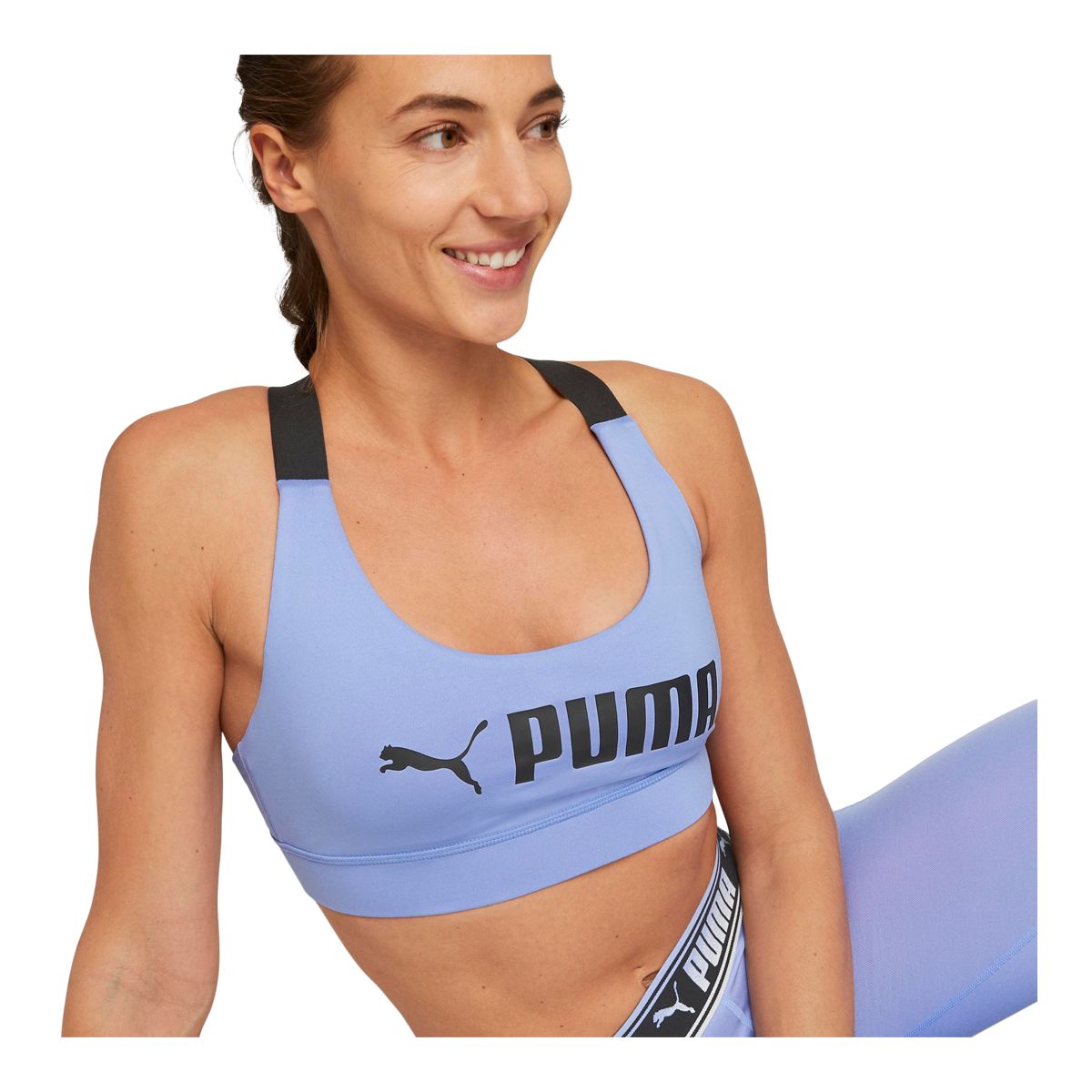 PUMA Women's Fit Mid Sports Bra