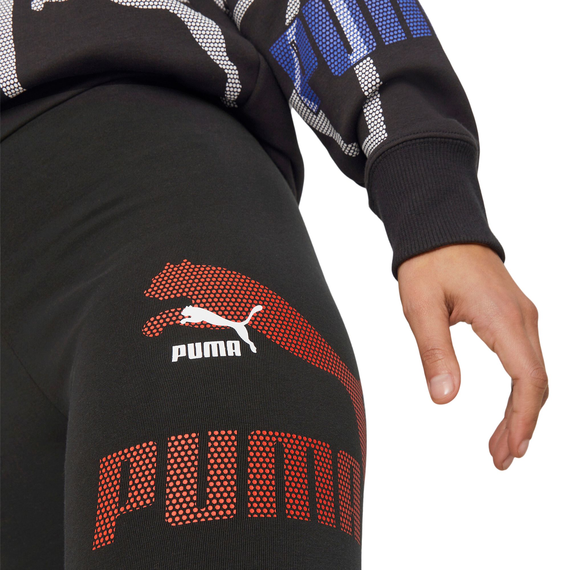 PUMA Women's Classics 48 Gen. All Over Print 7 Inch Tight Shorts