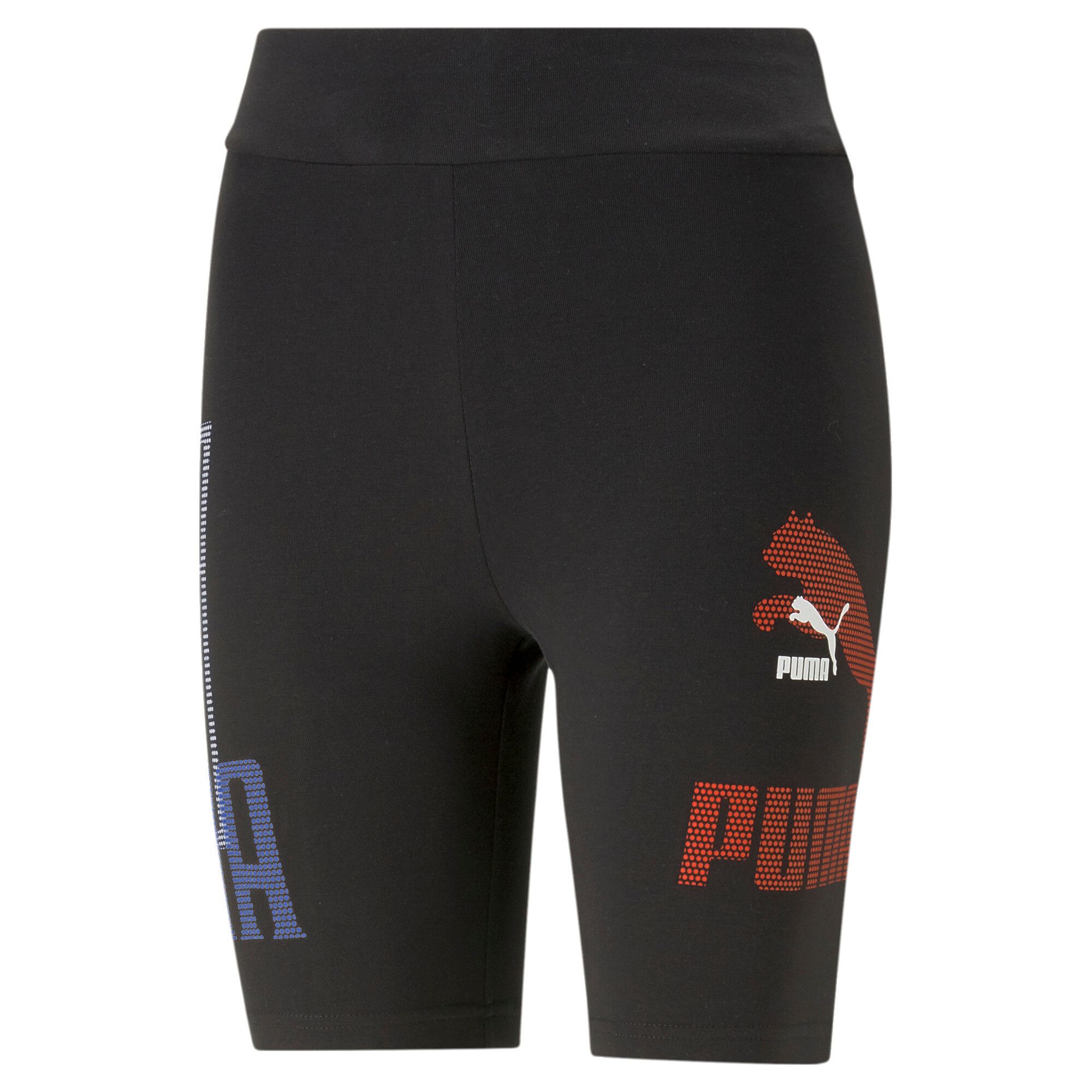 PUMA Women's Classics 48 Gen. All Over Print 7 Inch Tight Shorts