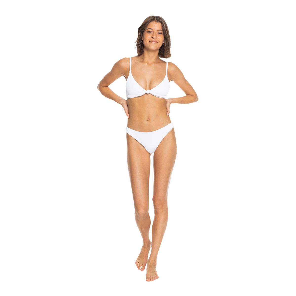 Roxy Women's Rib Love The Surf Knot Bikini Top