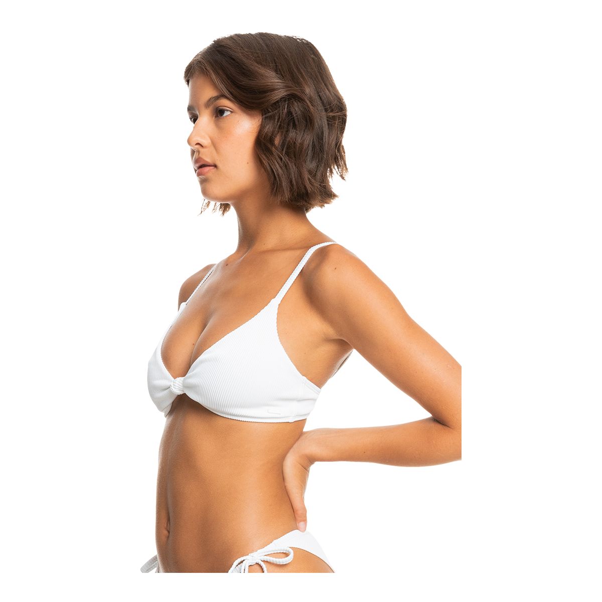 Roxy Women's Rib Love The Surf Knot Bikini Top