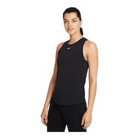 Nike Women's Yoga One Luxe Dri-FIT Standard Tank Front_Angled_Left