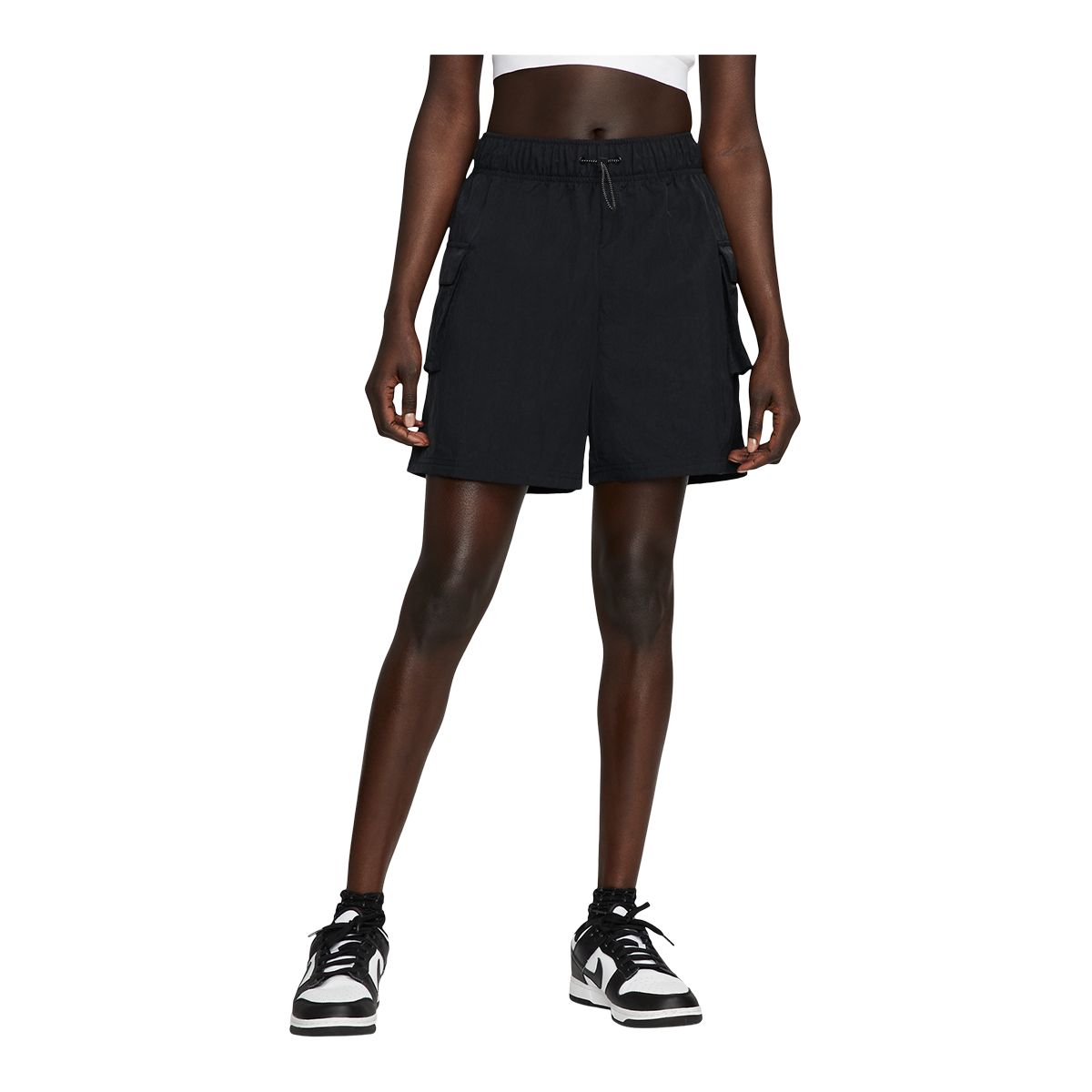 Nike Sportswear Women's Essential Woven High-Rise Shorts