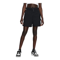 Nike Sportswear Women's Essential Woven High-Rise Shorts Front_Flat