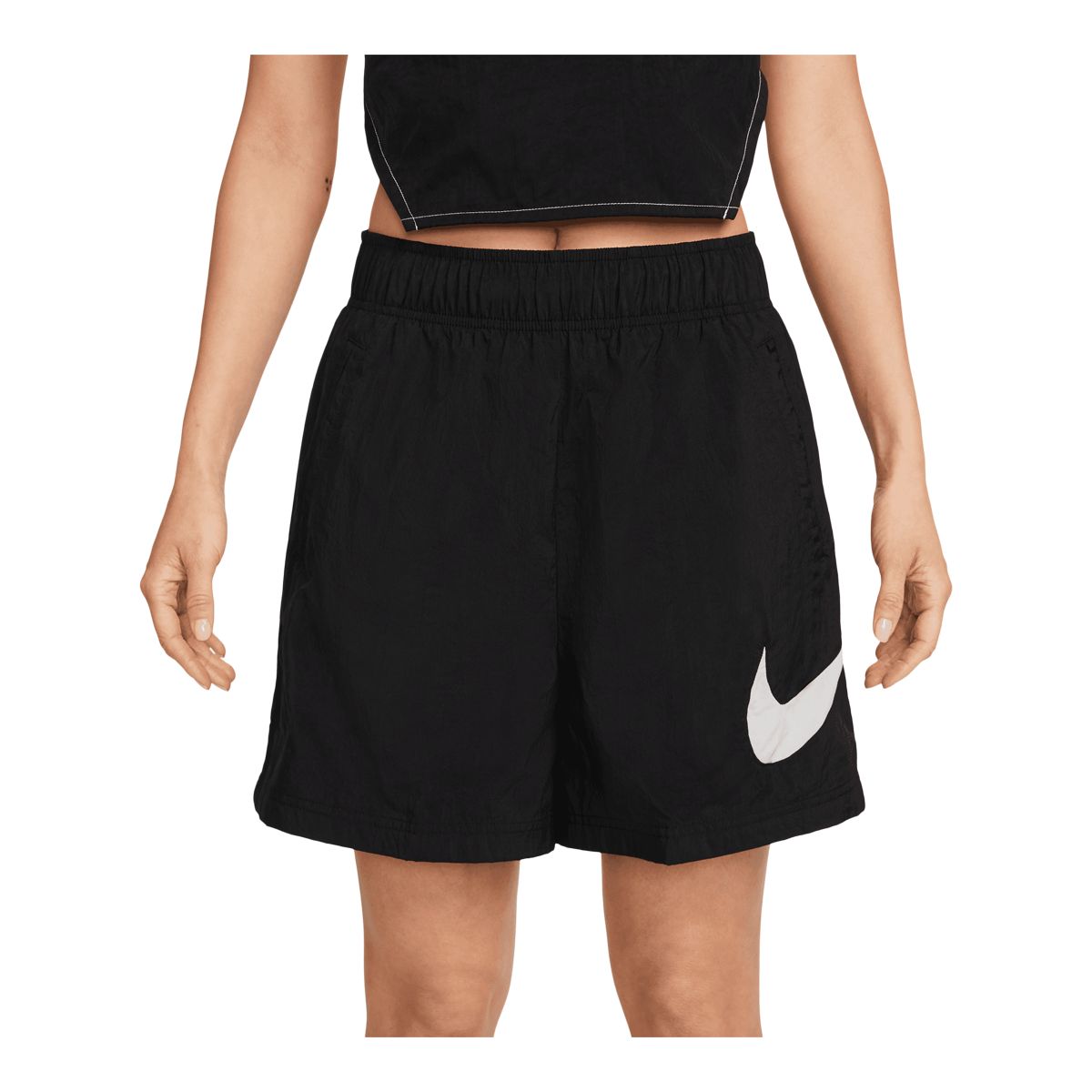 Nike Sportswear Women's Essential Woven High-Rise HBR Shorts