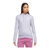 Nike Women's Club Fleece Standard Pullover Hoodie Front_Flat