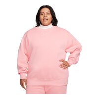 Nike Women's Plus Size Phoenix Fleece Sweatshirt Front_Flat