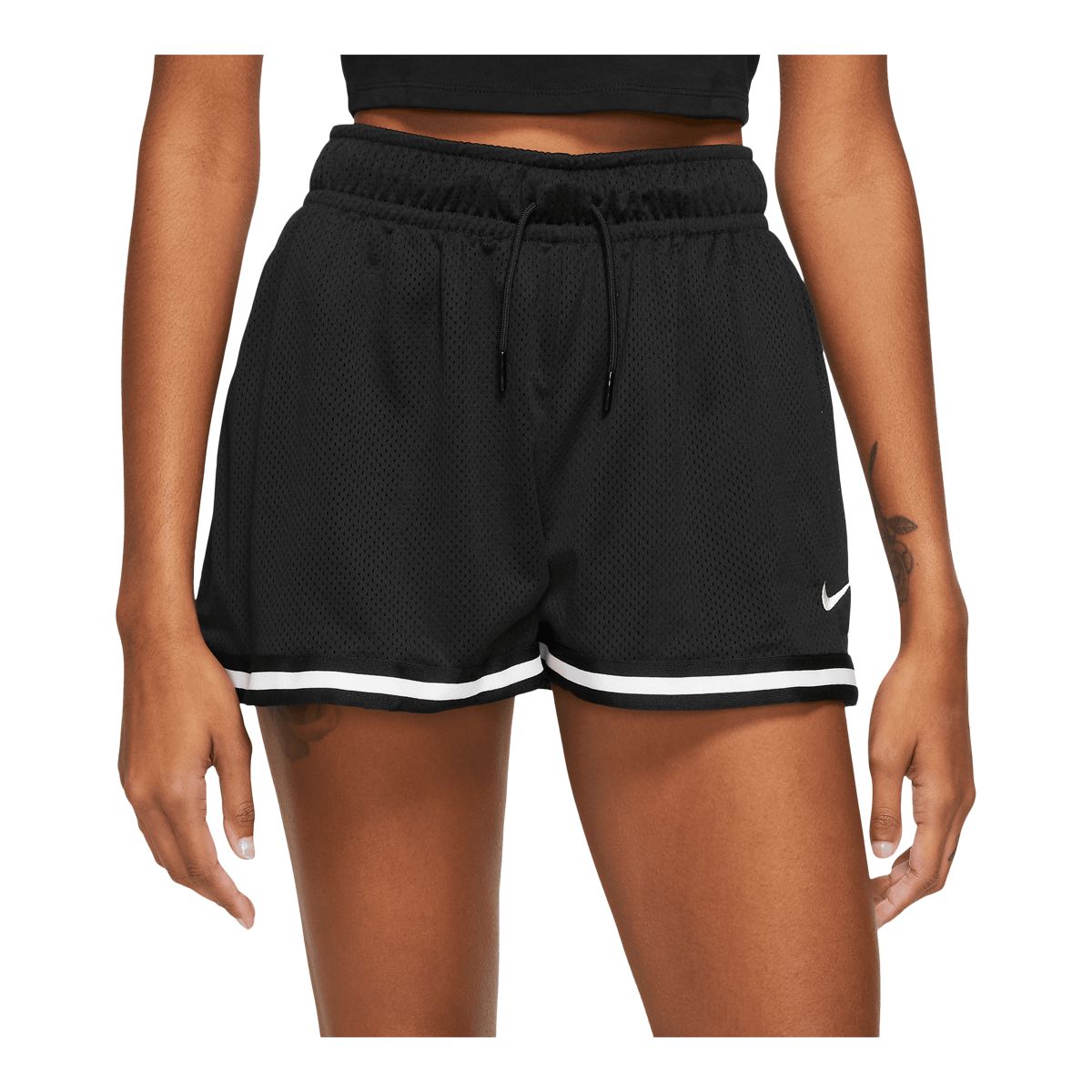 Nike Sportswear Women's Essential Mesh Mid-Rise Shorts