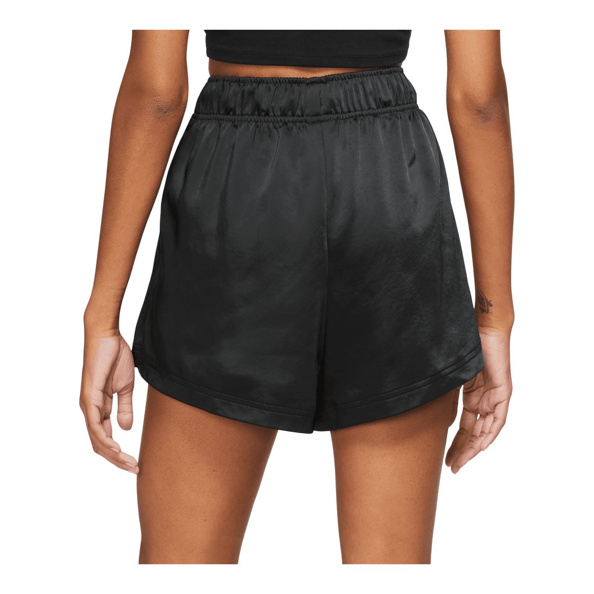Nike Sportswear Women's Essential Satin High-Rise Shorts