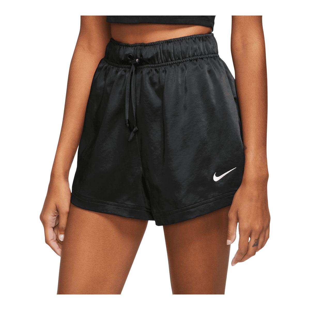 Nike Sportswear Women's Essential Satin High-Rise Shorts