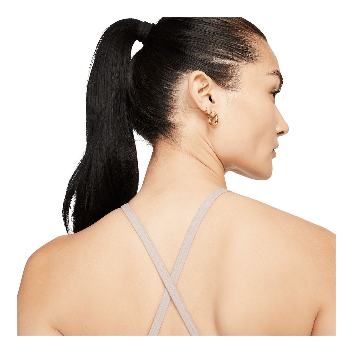 Nike Women's Dri-FIT Indy Seamless Rib Sports Bra Low