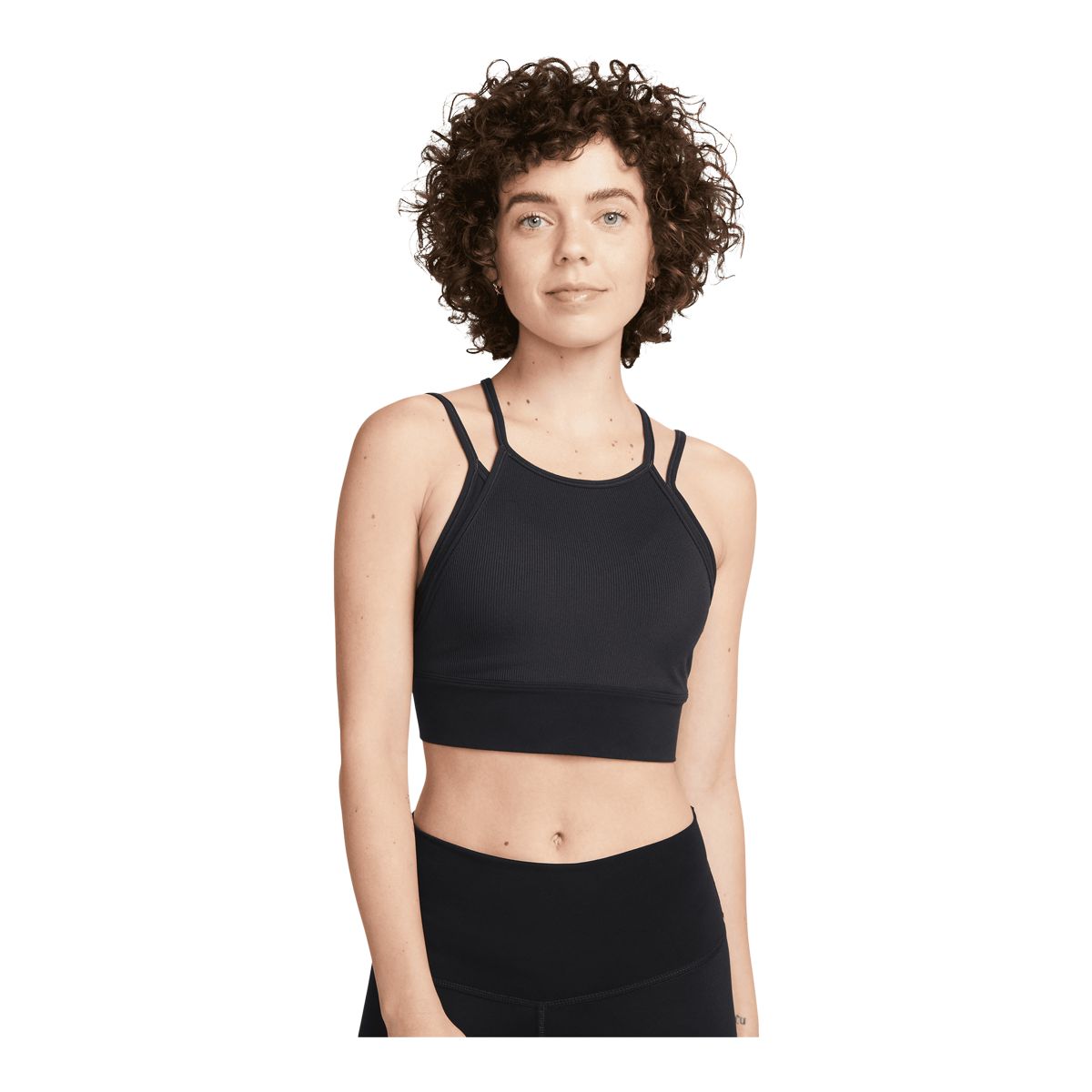 Nike Women's Dri-FIT Indy Strapy Longline Low Sports Bra