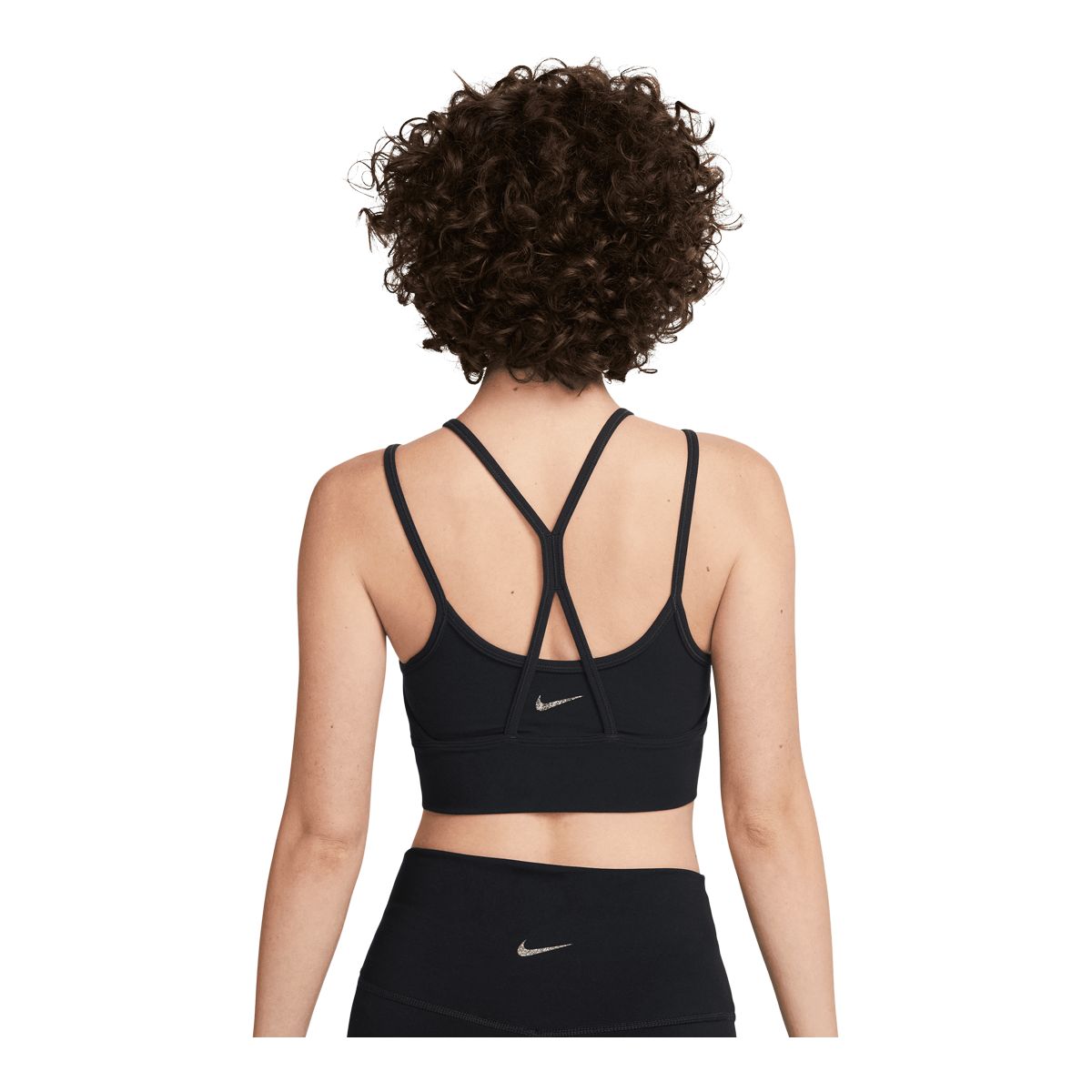 Nike Women's Dri-FIT Indy Strapy Longline Low Sports Bra
