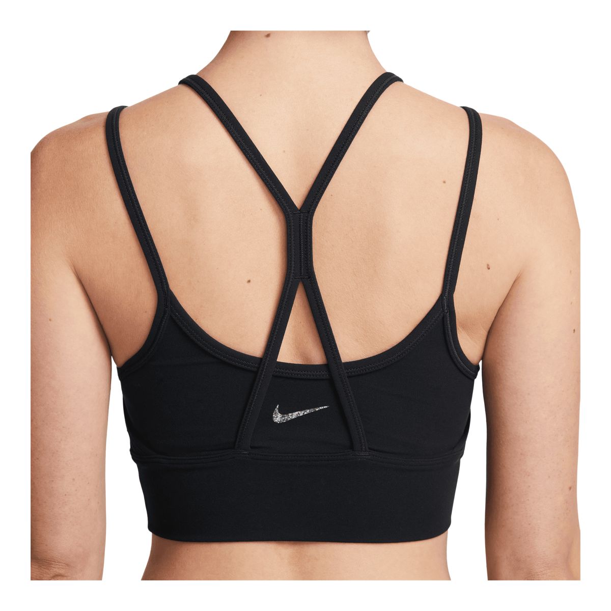 Nike Women's Dri-FIT Indy Strapy Longline Low Sports Bra