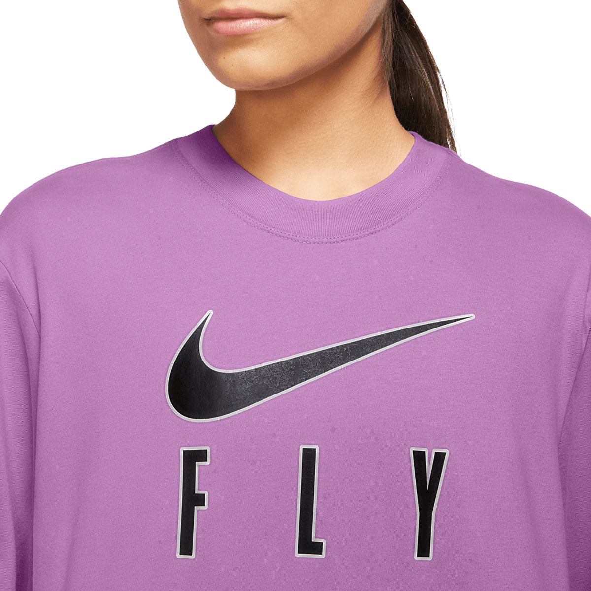 Nike Basketball Dri-Fit Swoosh Boxy T-Shirt in Blue