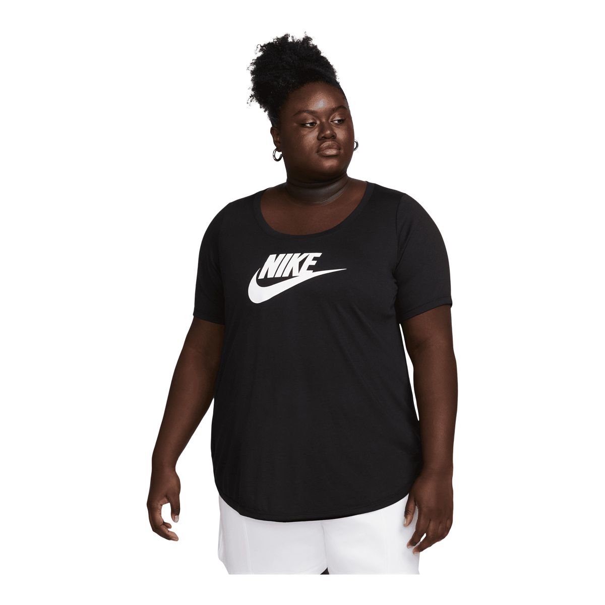 Nike Sportswear Women's Plus Tunic Essential Futura T Shirt