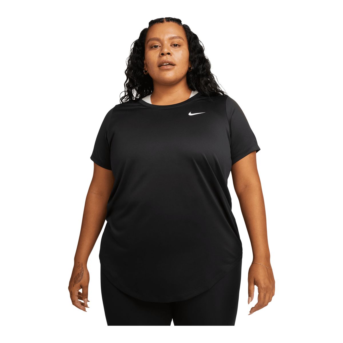 Nike Women's Plus Size Dri-FIT Power Studio Training Tights (Gridiron, 1X)  : : Clothing & Accessories