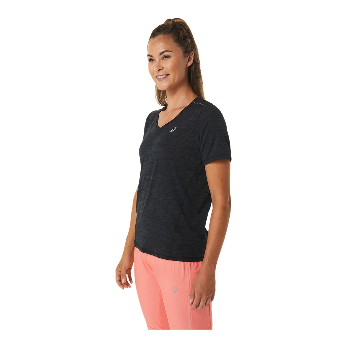ASICS Women's Race V Neck T Shirt