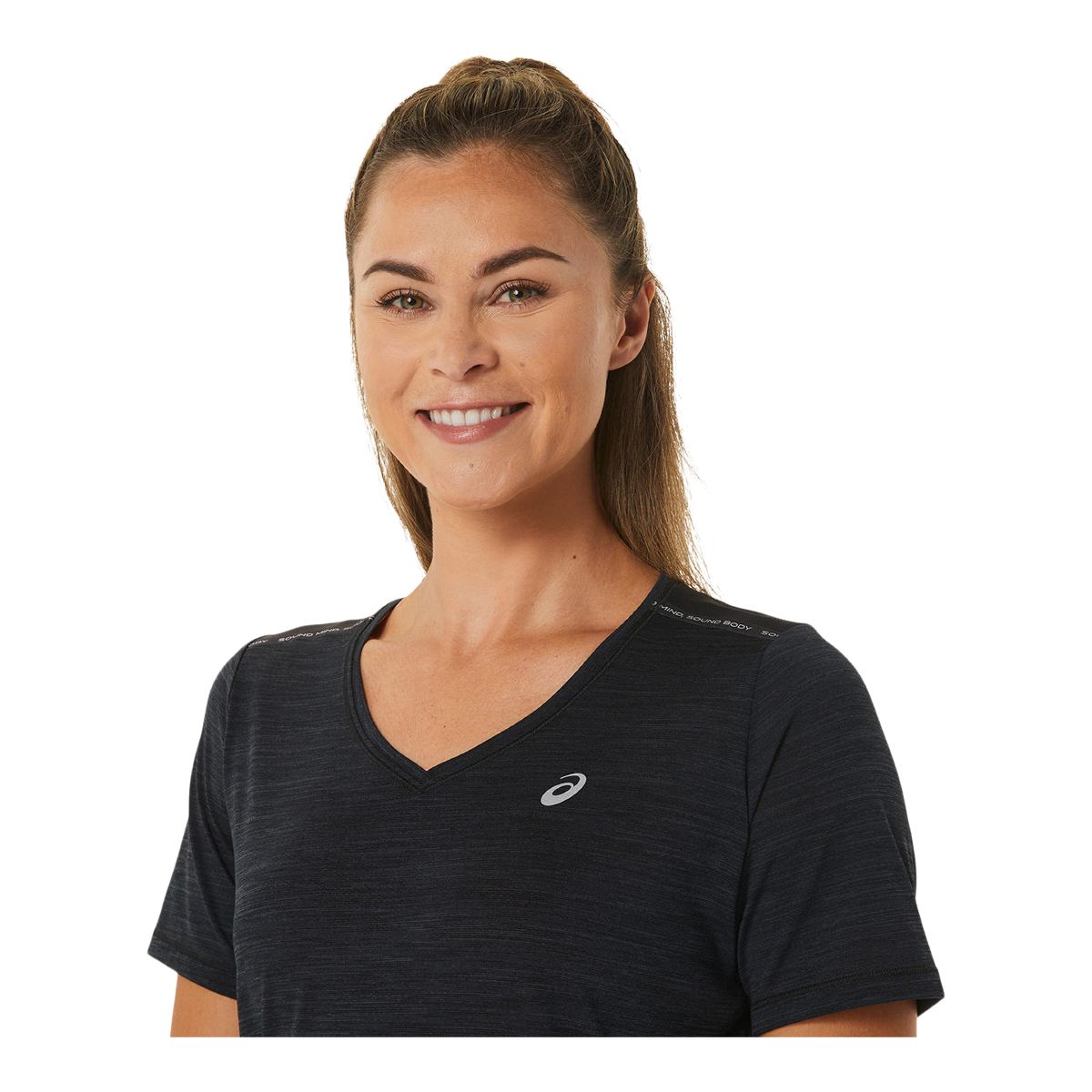 ASICS Women's Race V Neck T Shirt