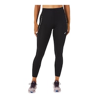 ASICS Women's Race High Waist 25 Inch Tights Front_Flat