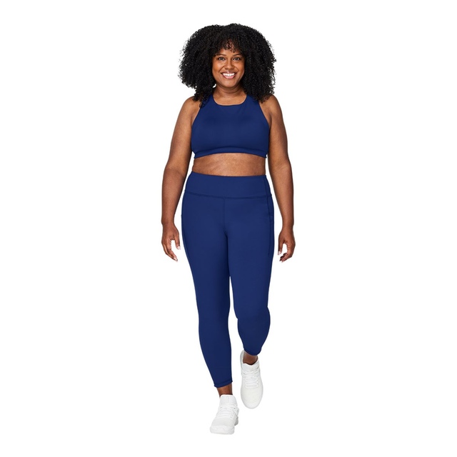 FWD Women's Plus Size Multistrap Medium Sports Bra