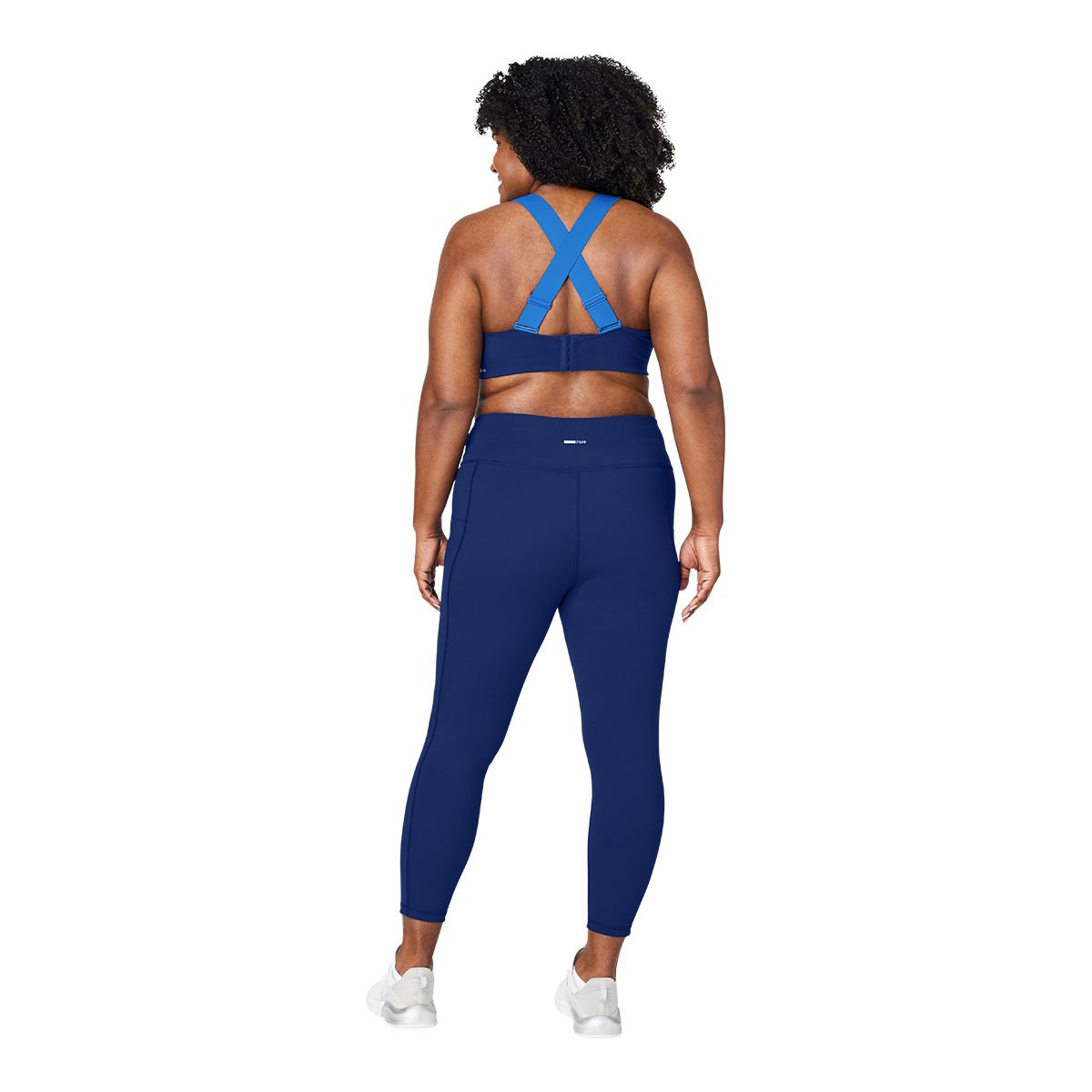 FWD Women's Plus Size Multistrap Medium Sports Bra