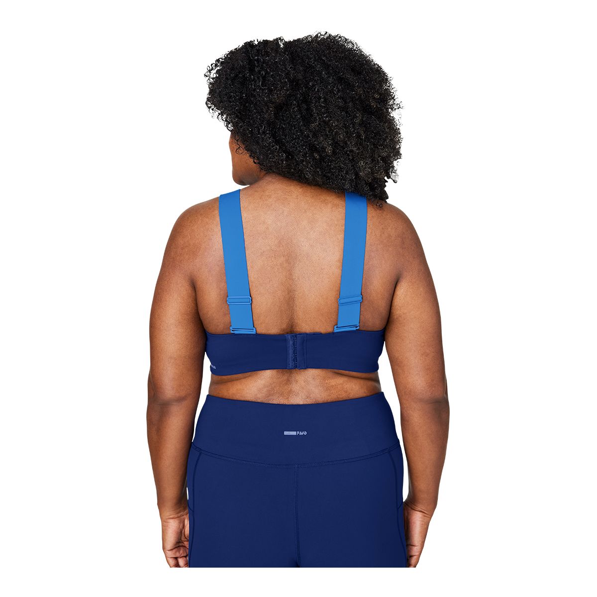 FWD Women's Plus Size Multistrap Medium Sports Bra