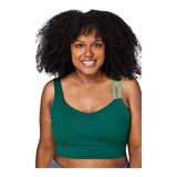 FWD Women's Push Asym Medium Sports Bra Front_Flat