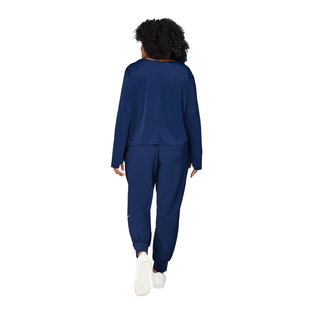 FWD Women's Plus Size Push Active Flow Long Sleeve Shirt