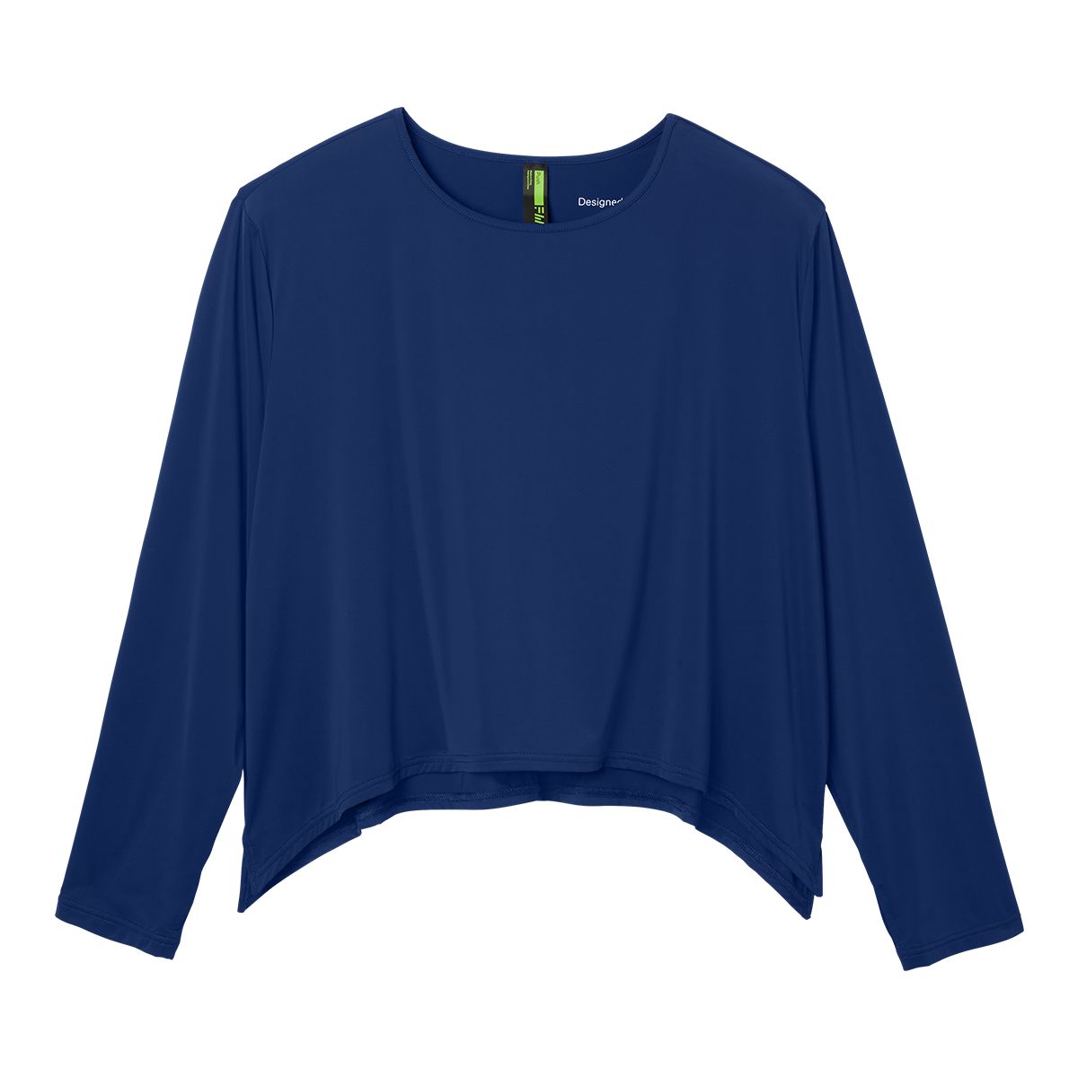 FWD Women's Plus Size Push Active Flow Long Sleeve Shirt